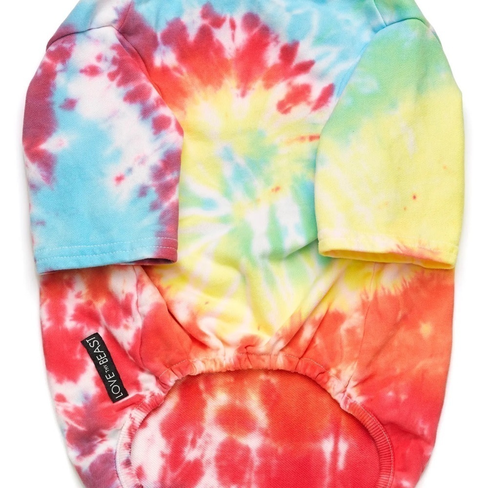 🍄HOST PICK🍄Tie-Dye Dog Tee by LoveThyBeast, Size Small, NWT - Picture 4 of 10